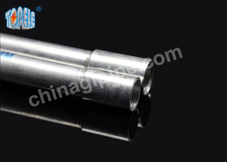 BS31 GI Conduit Pipe Pre-galvanizzat Q195 / Q235 Azzar Klassi 3 Kondutturi bil-kamin Standard Brittaniku ma 'akkoppjament